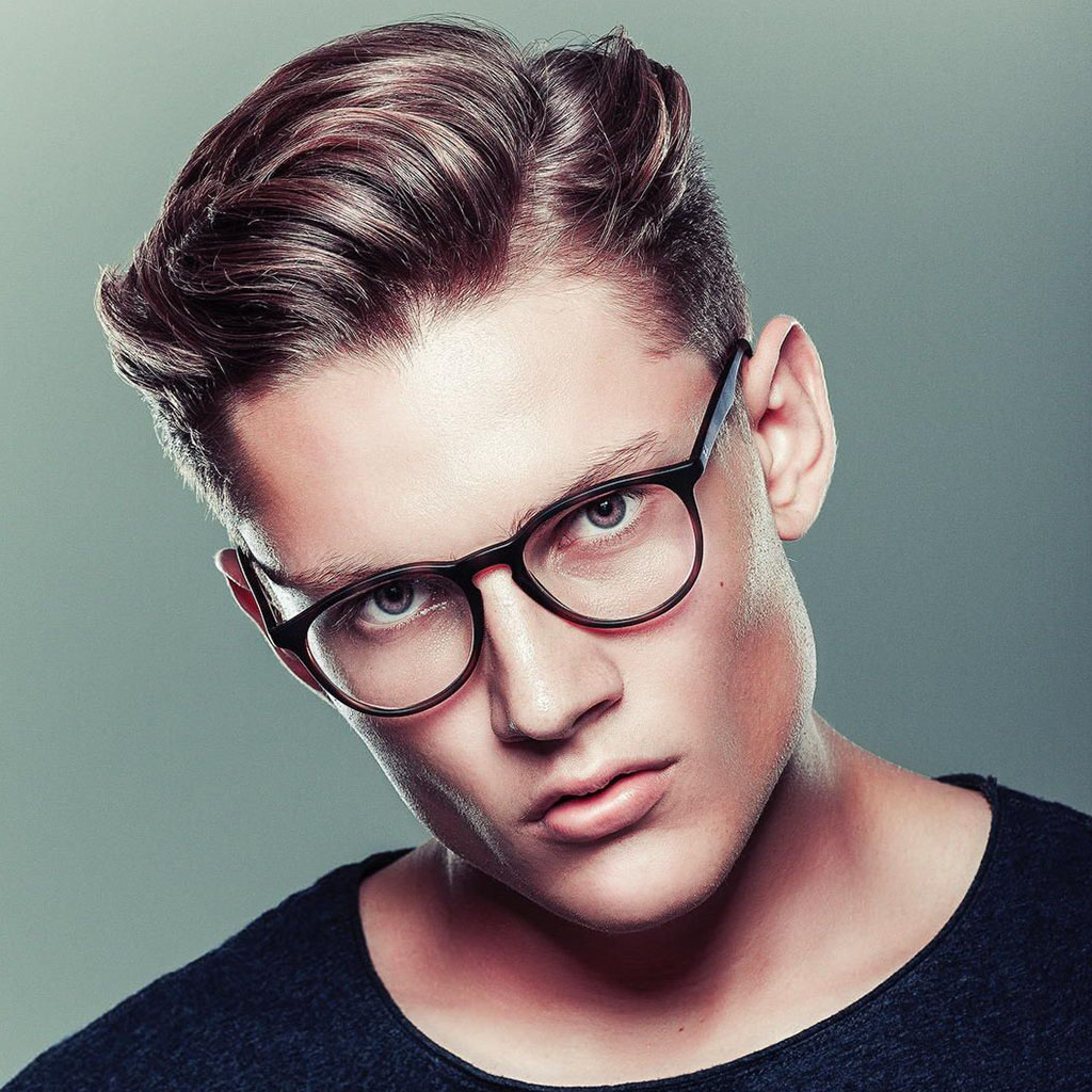 Classic Side Part Prom Hairstyles for Men
