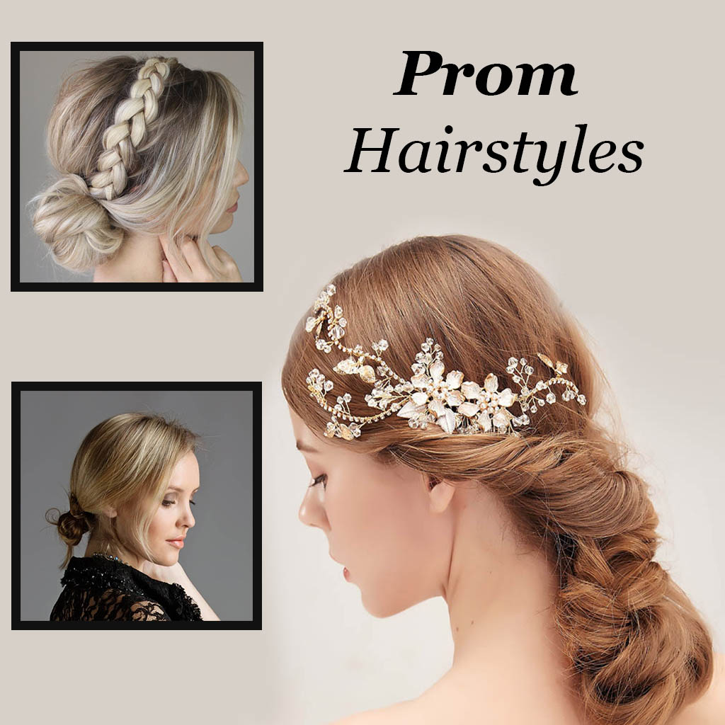 Woman with a classic updo hairstyle for prom, showcasing elegance and style. Romantic Curls beautiful romantic curls for prom, exuding grace and femininity