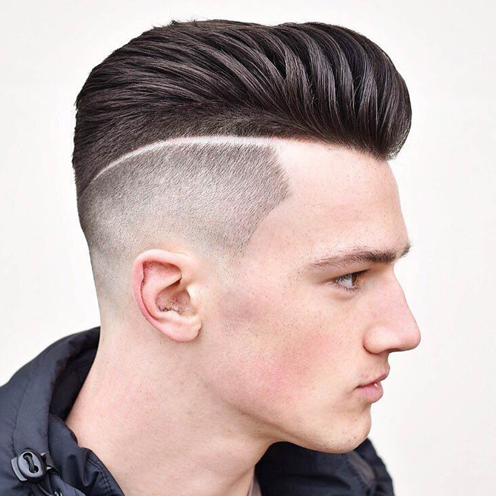 High Fade Pompadour Short Hairstyles For Men