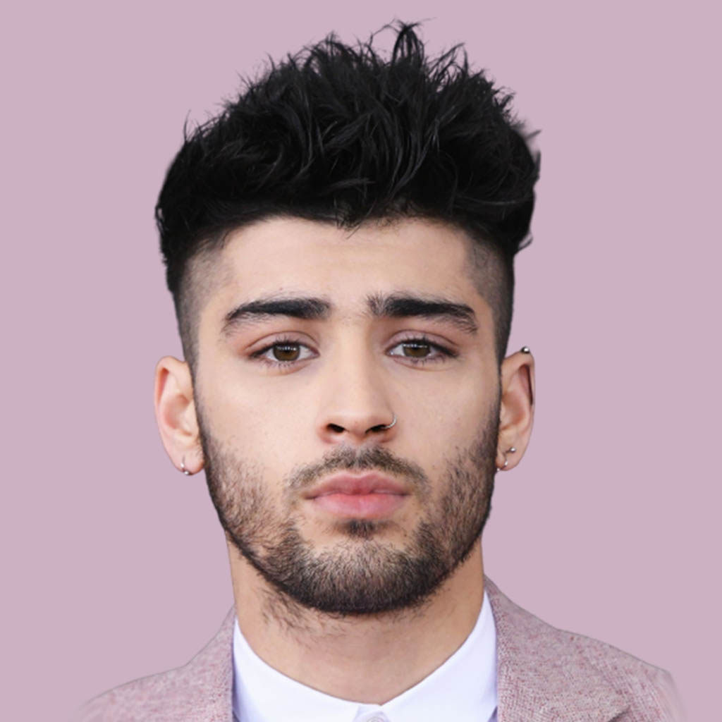 Zayn Malik with a rugged undercut and beard combination hairstyles
