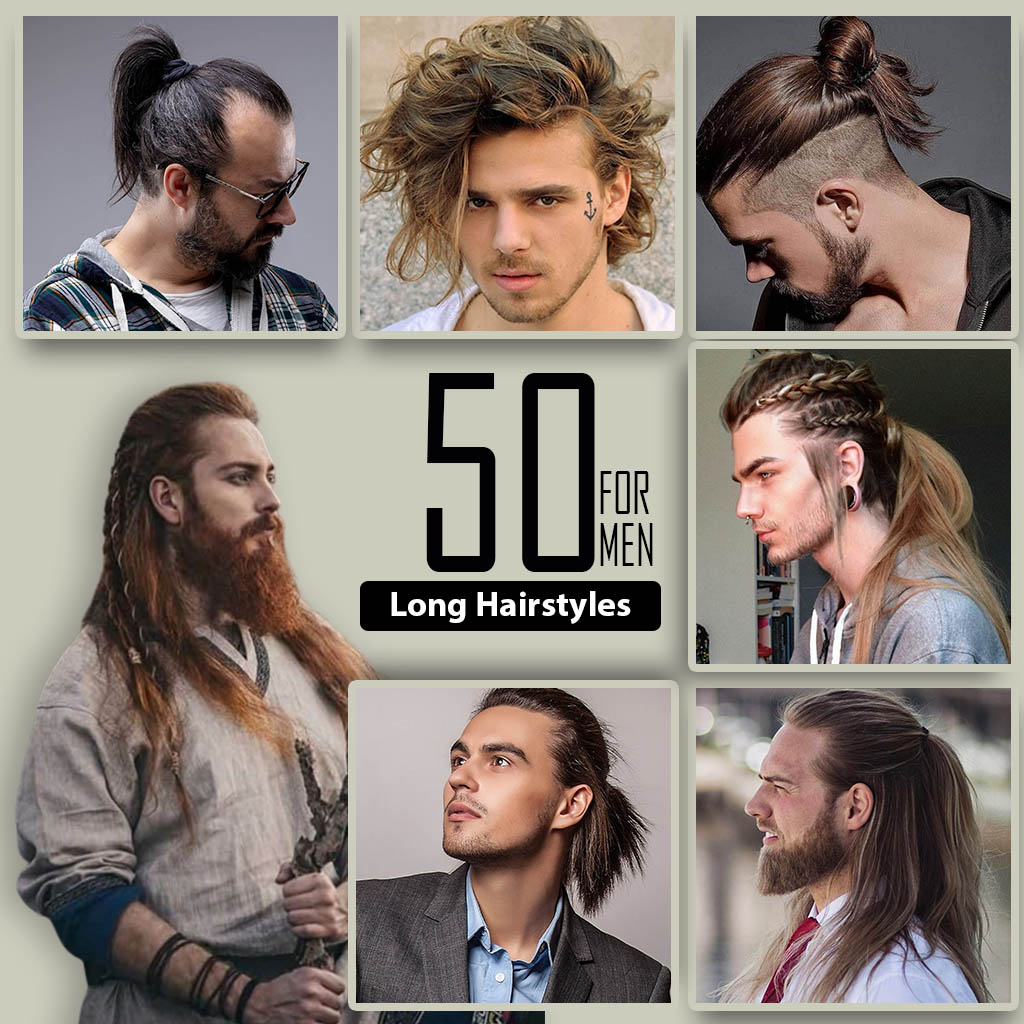Man with a Stylish Long Hairstyle - Hairstyles for Long Hair