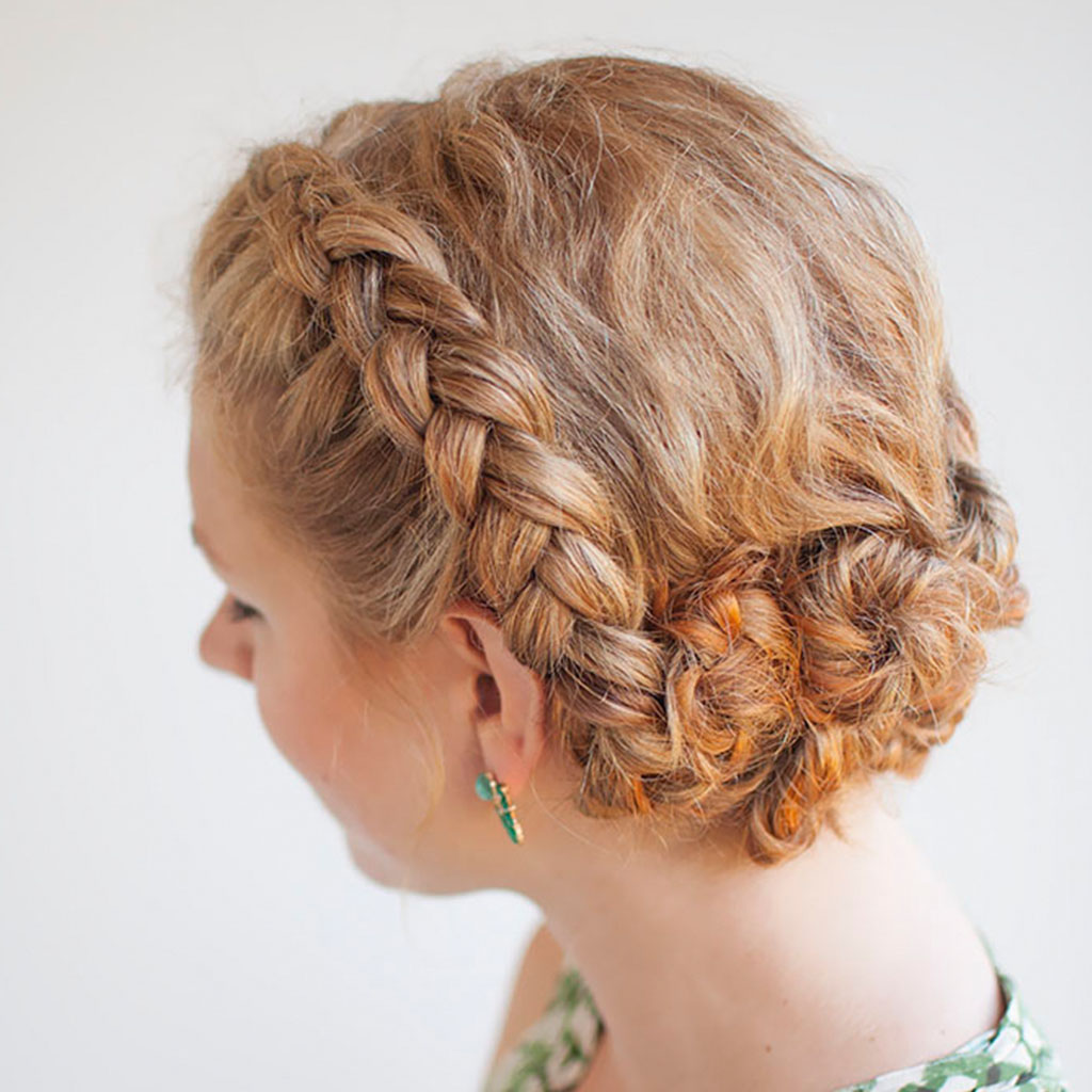 Cute Twist and Pin Updo Hairstyles