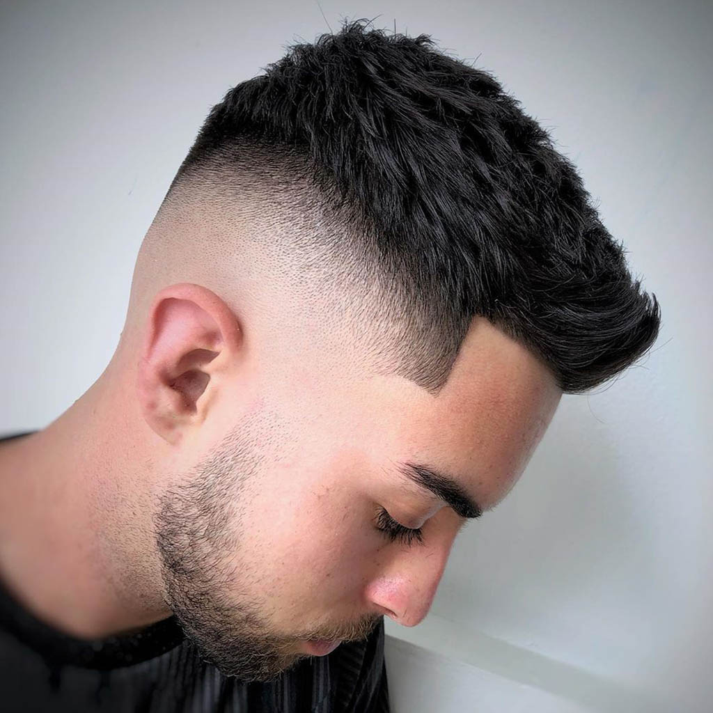 Textured Sides Hair Cutting Style