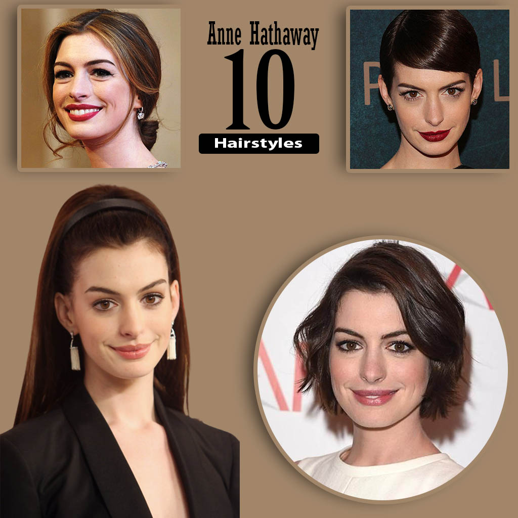 Anne Hathaway Iconic Hairstyles - Timeless Elegance and Effortless Beauty
